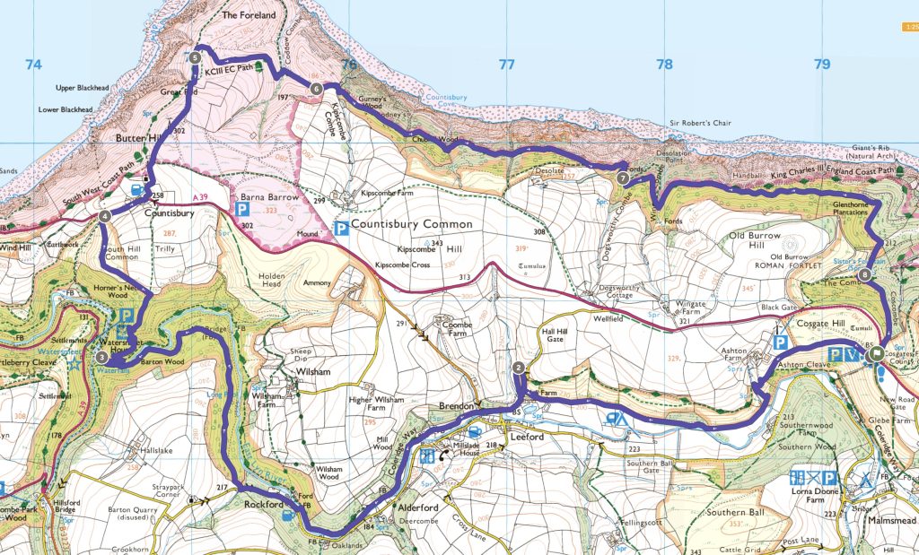 Countisbury Circular Walk