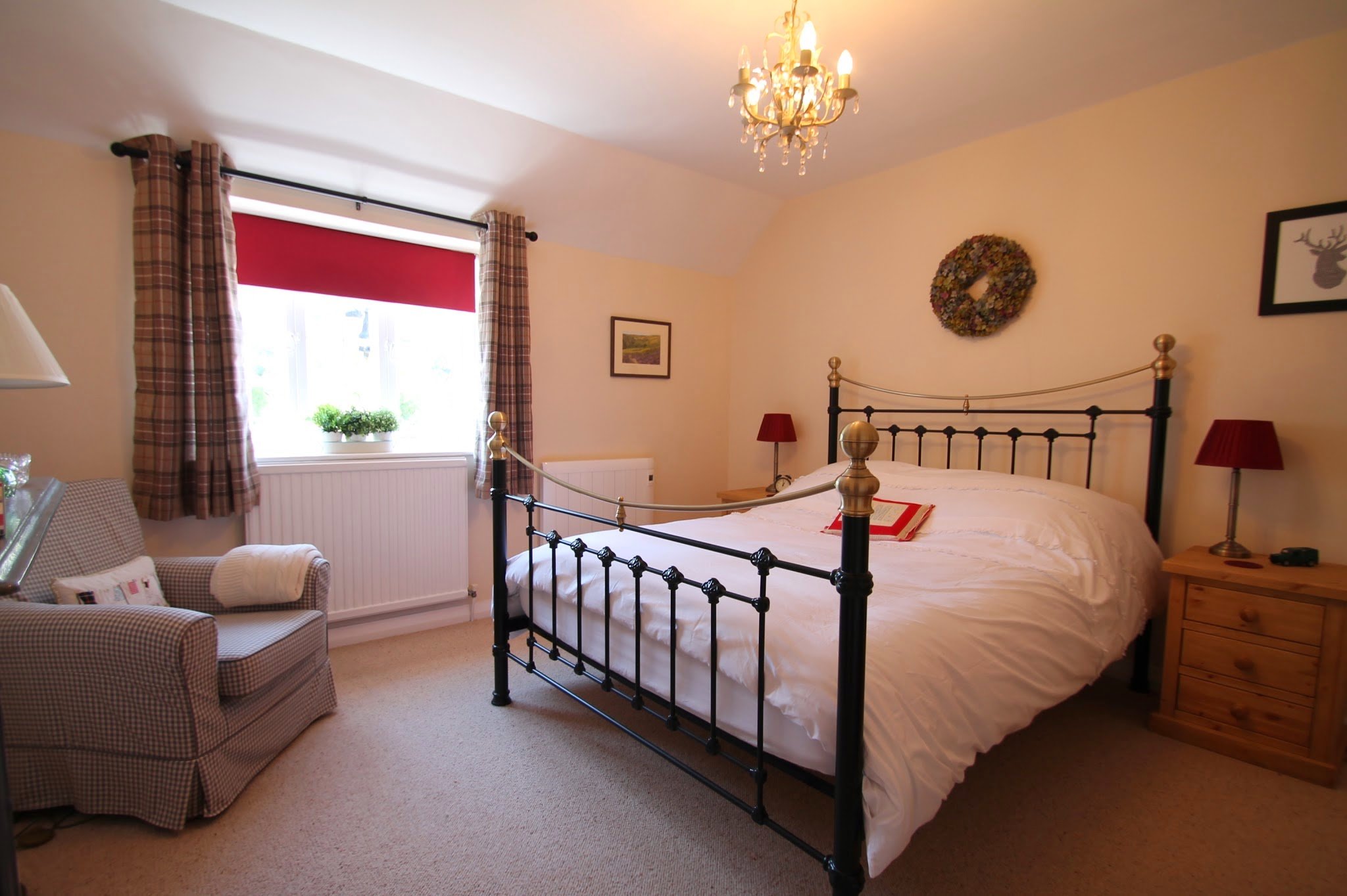 Stag Cottage double bedroom