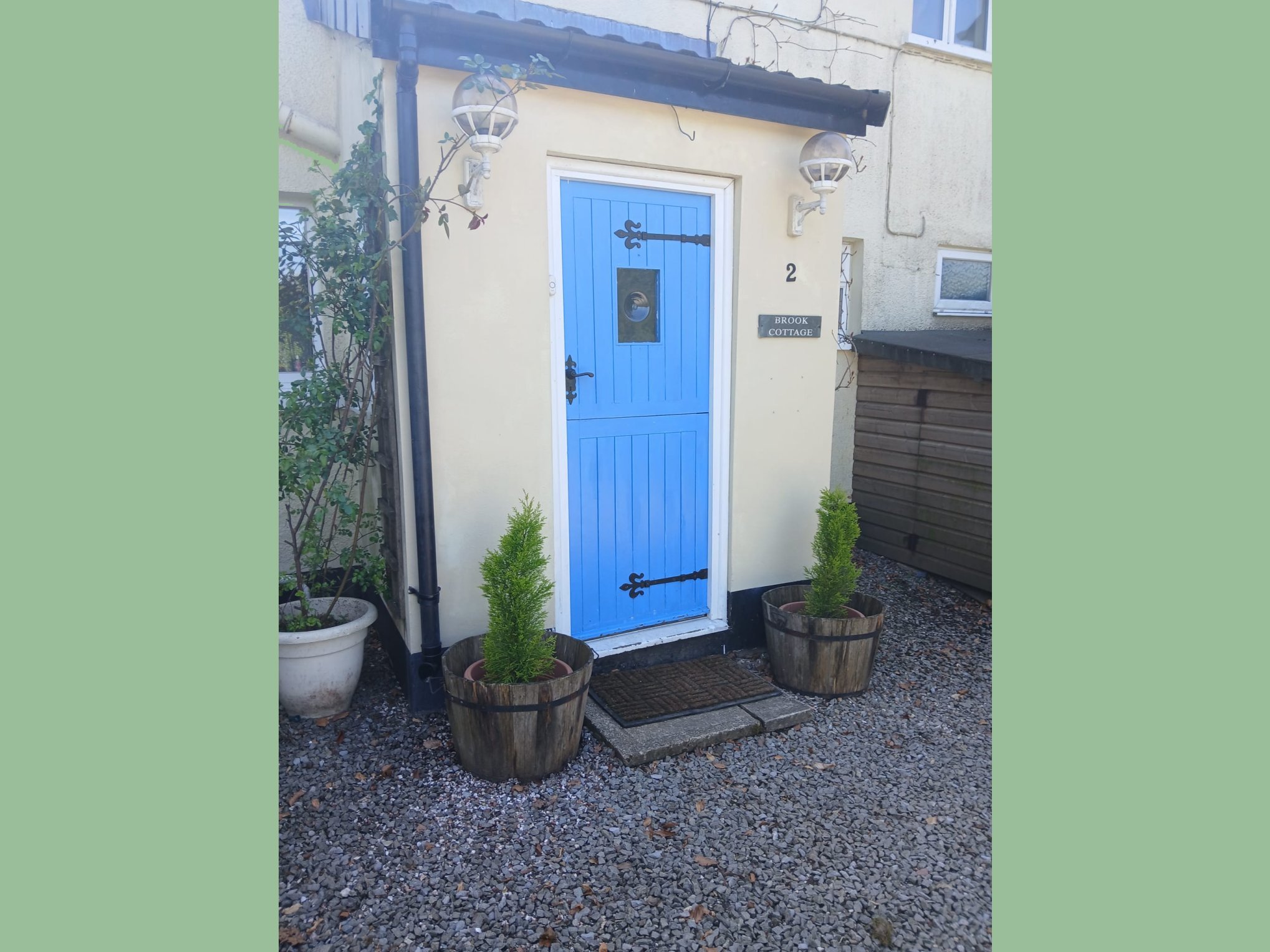 Brook Cottage new front door