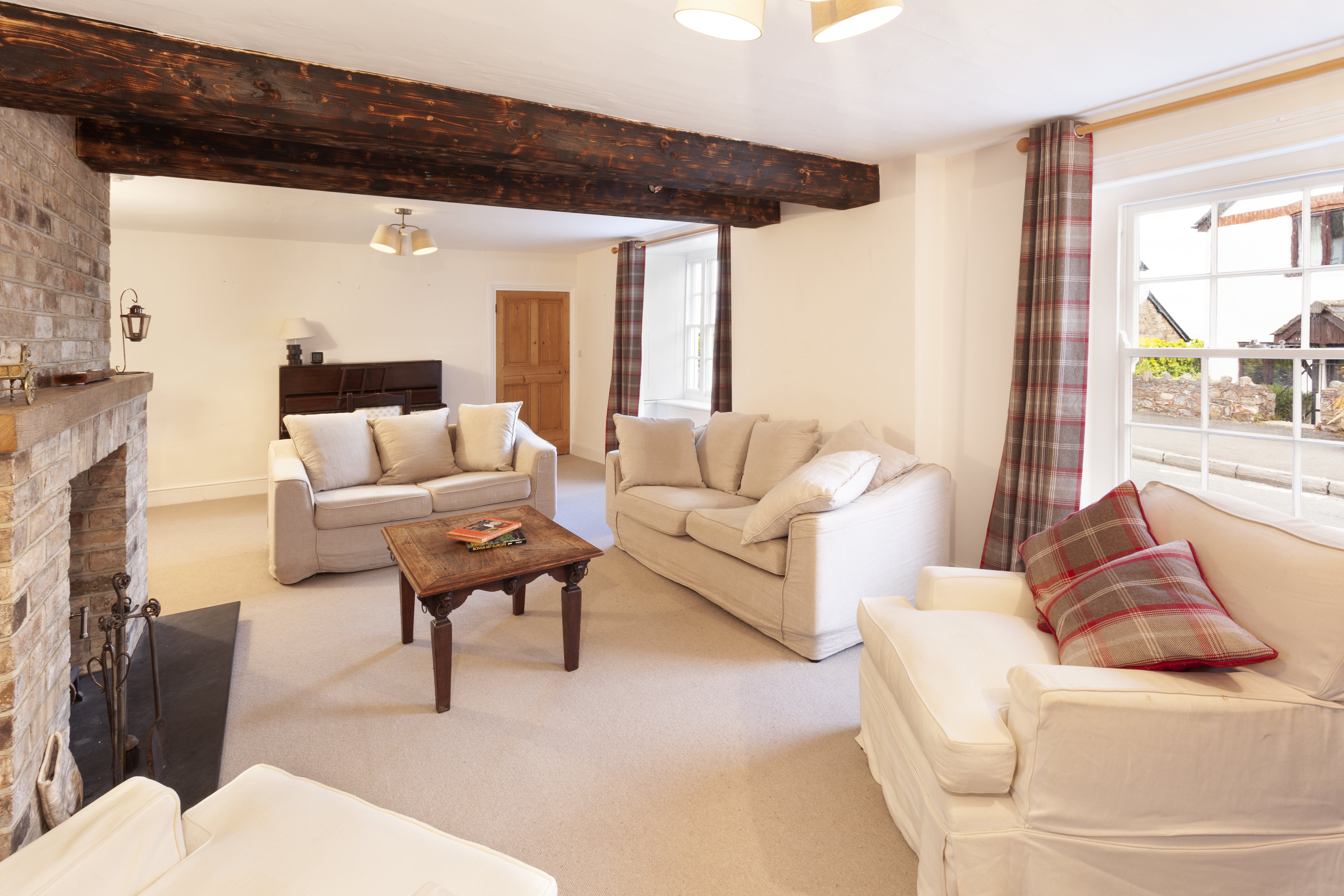Holmdale in Porlock, cosy sitting room