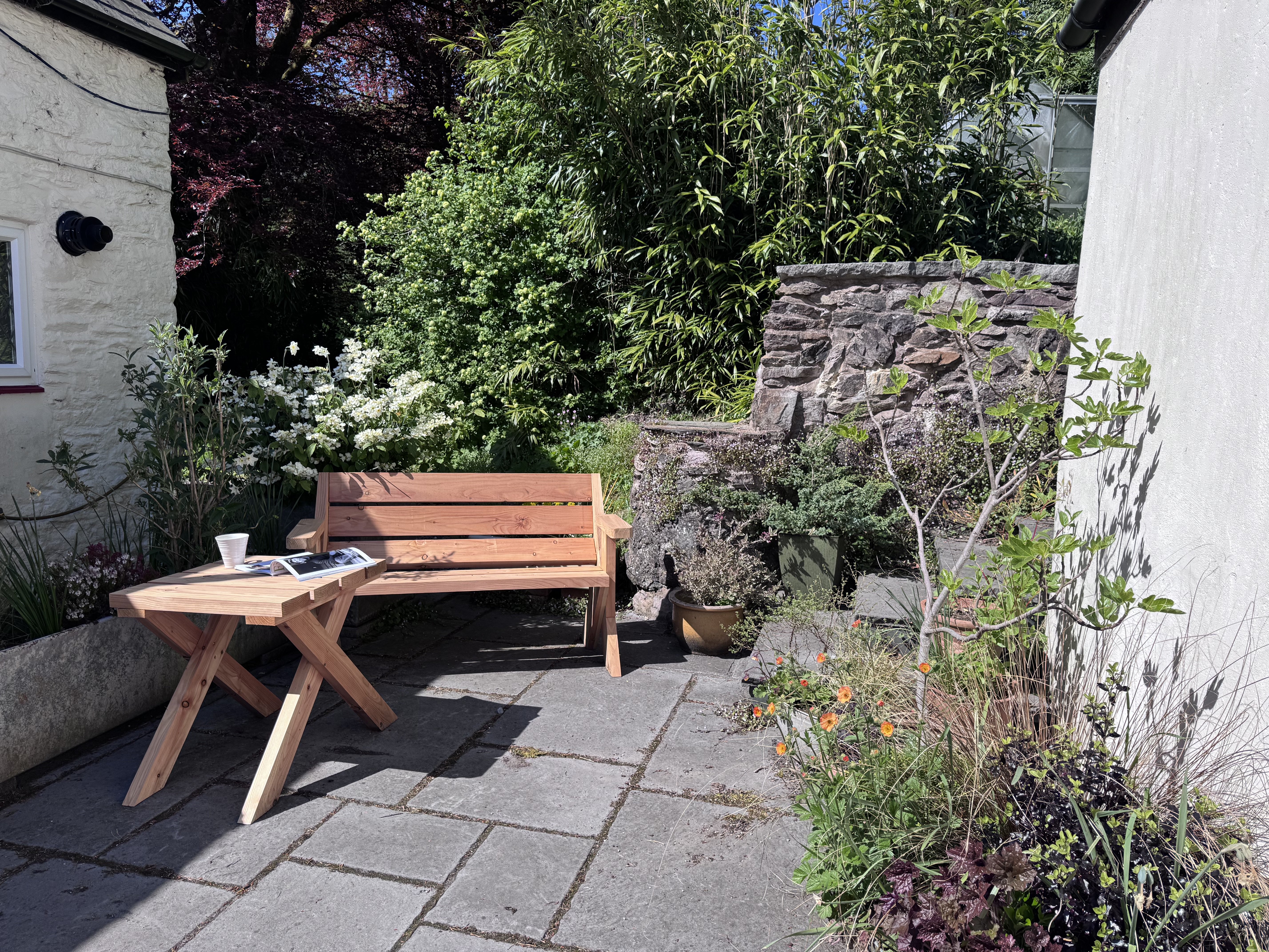 Bench in the Court Yard