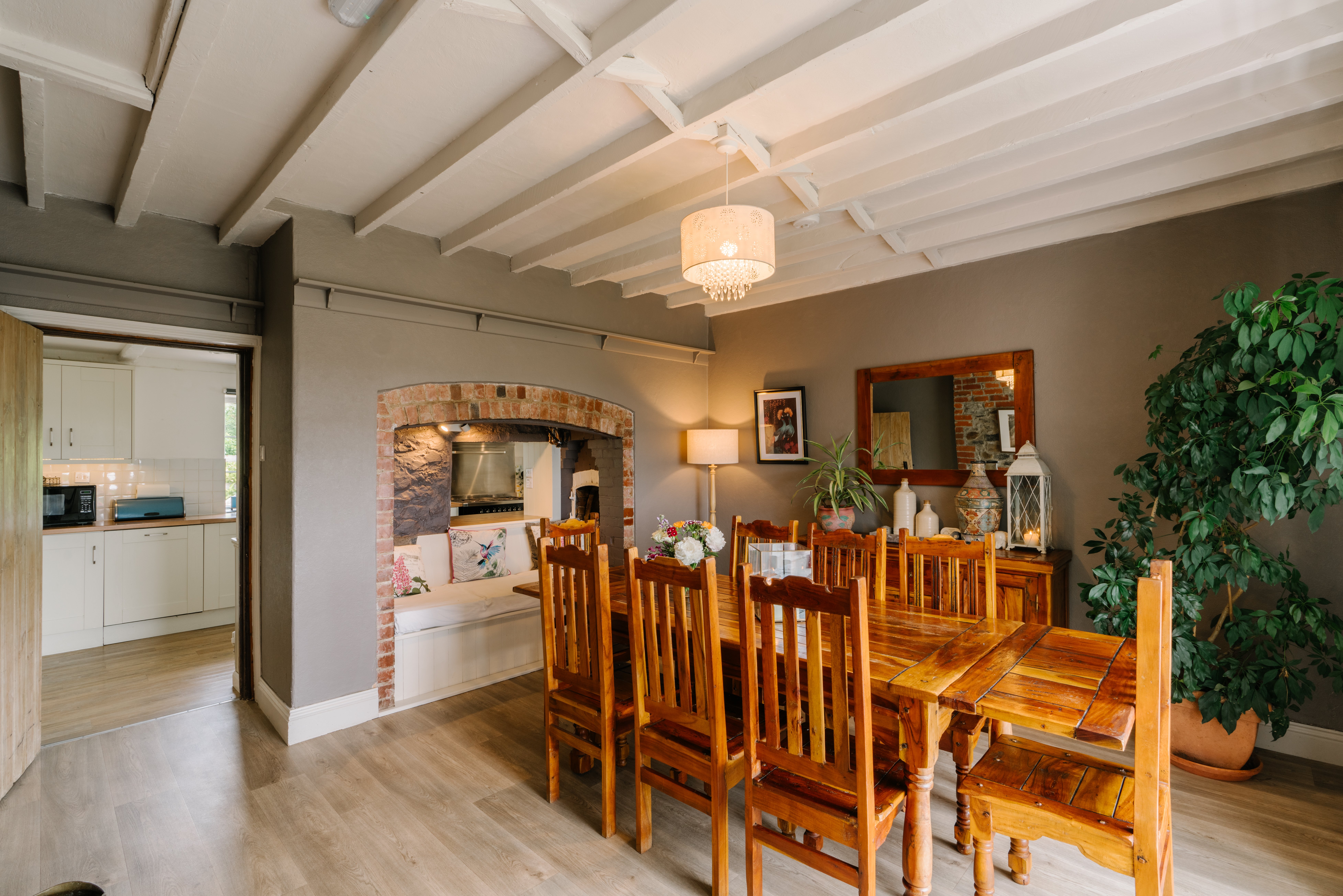 Barton House internal dining room