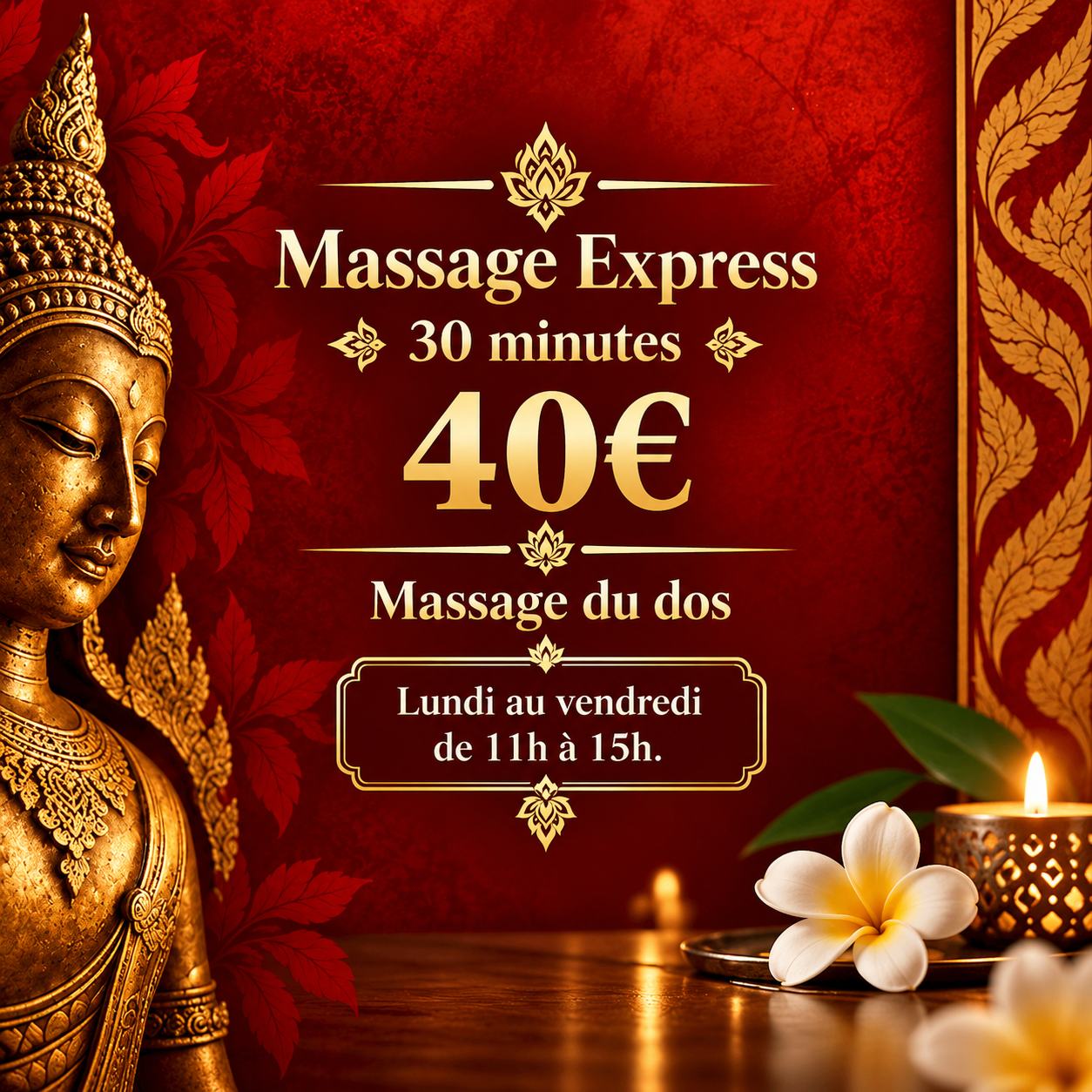 Massage du Dos Express