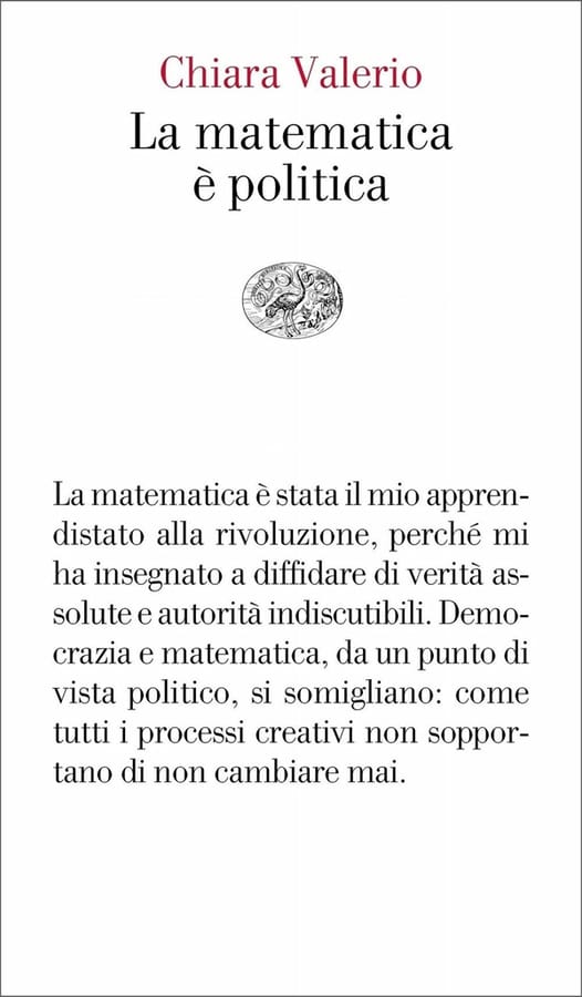 La matematica è politica di Chiara Valerio