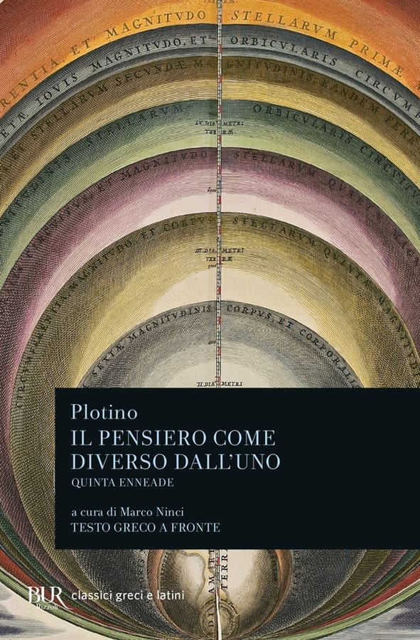 Il pensiero come diverso dall'uno. Quinta enneade. Con testo greco a fronte di Plotino