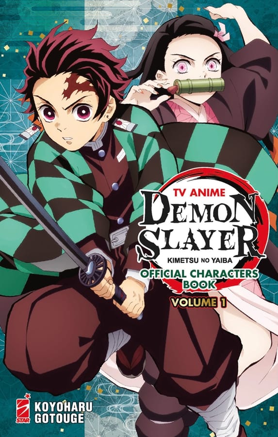 TV anime Demon slayer. Kimetsu no yaiba official character's book. Con Adesivi. Vol. 1 di Koyoharu Gotouge