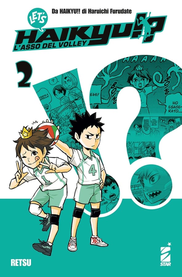 Let's haikyu!? L'asso del volley. Vol. 2 di Haruichi Furudate
