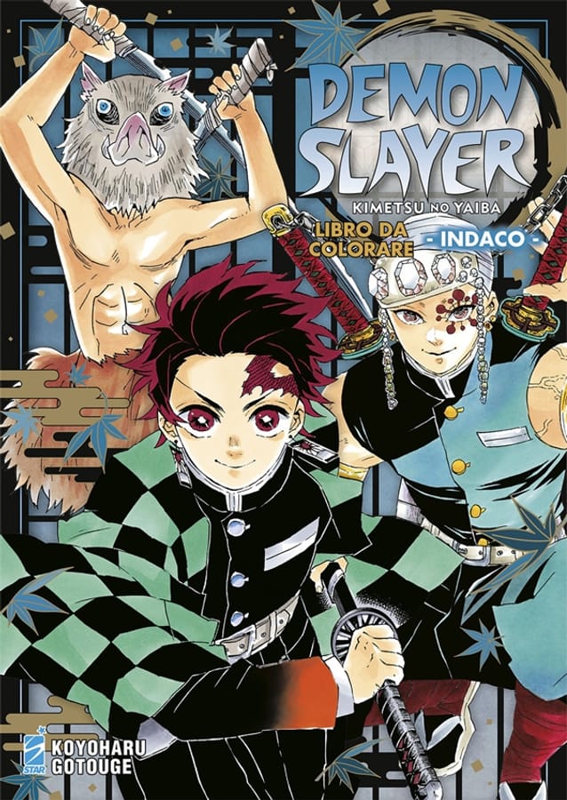 Demon slayer. Kimetsu no yaiba. Libro da colorare. Ediz. indaco di Koyoharu Gotouge