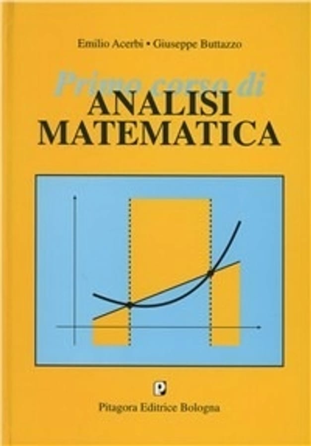 Primo corso di analisi matematica di Emilio AcerbiGiuseppe Buttazzo