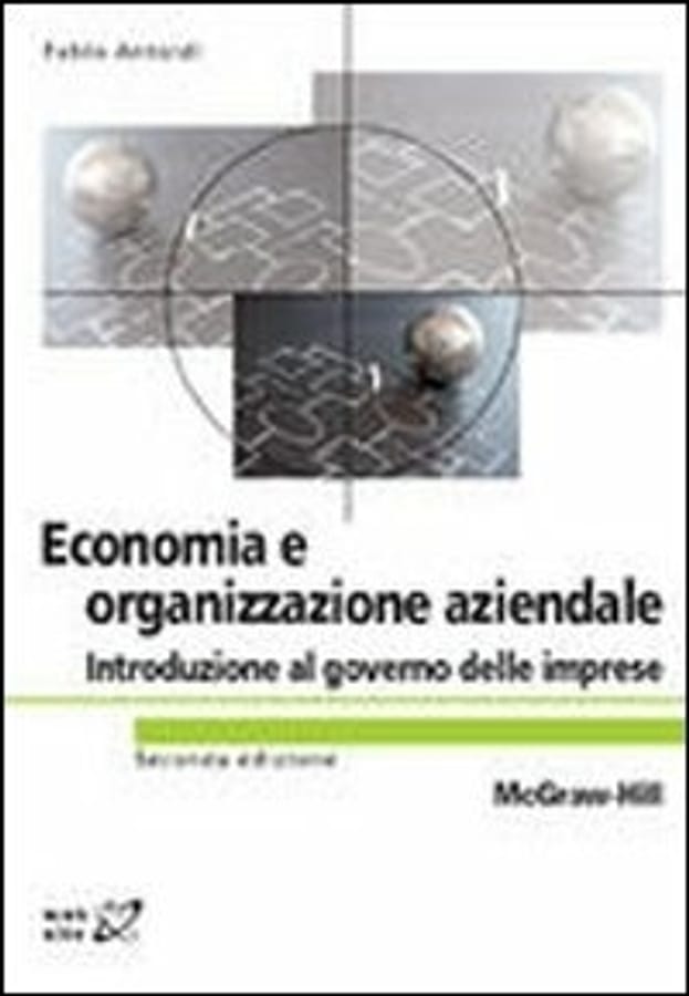 Economia ed organizzazione aziendale. Introduzione al governo delle imprese di Fabio Antoldi