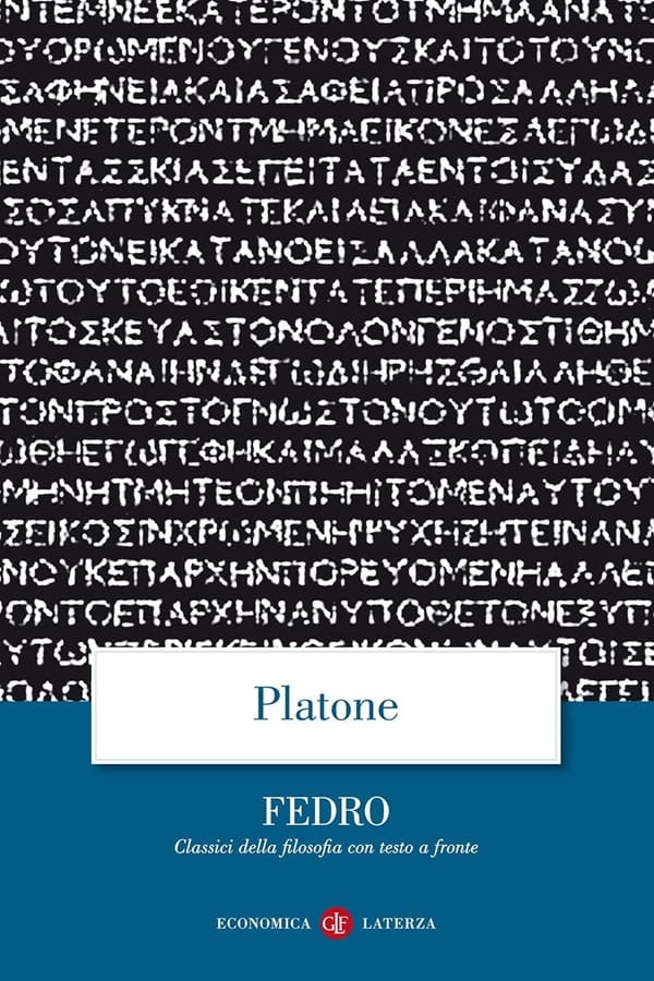 Fedro. Testo greco a fronte di Platone