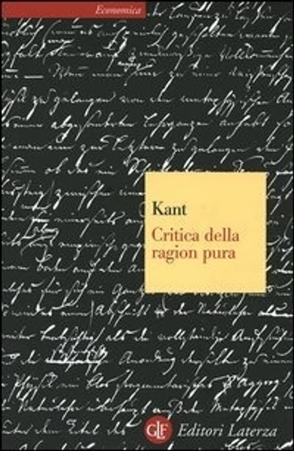 Critica della ragion pura di Immanuel Kant