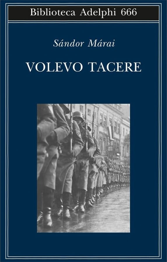Volevo tacere di Sándor Márai