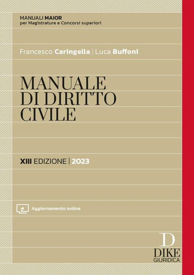 Manuale di diritto civile. Ediz. maior di Francesco CaringellaLuca Buffoni