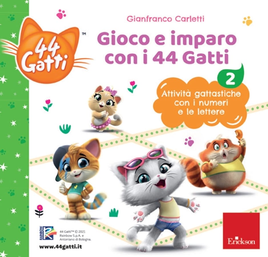 Gioco e imparo con i 44 gatti. Vol. 2 di Gianfranco Carletti