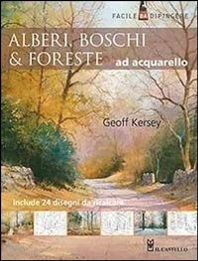 Alberi, boschi e foreste ad acquarello di Geoff Kersey