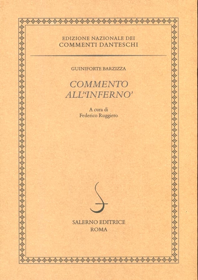 Commento all'«Inferno» di Guiniforte Barzizza