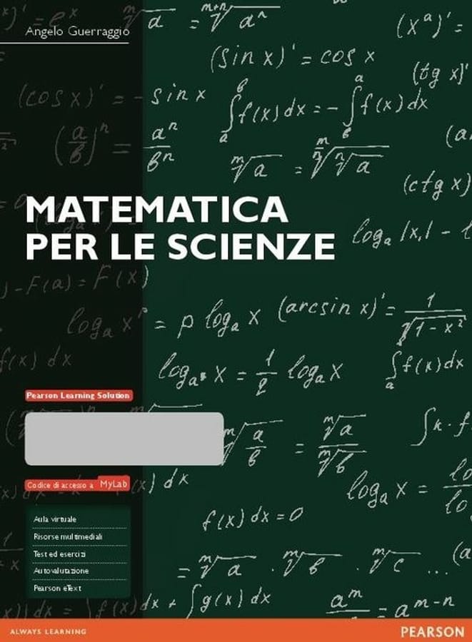 Matematica per le scienze. Ediz. MyLab. Con aggiornamento online di Angelo Guerraggio