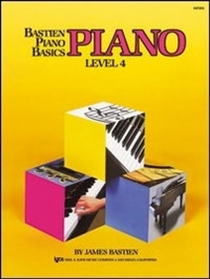 Piano. 4º livello di James Bastien