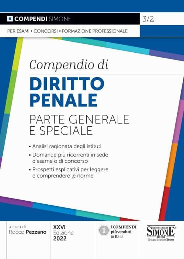 Compendio di diritto penale. Parte generale e speciale di