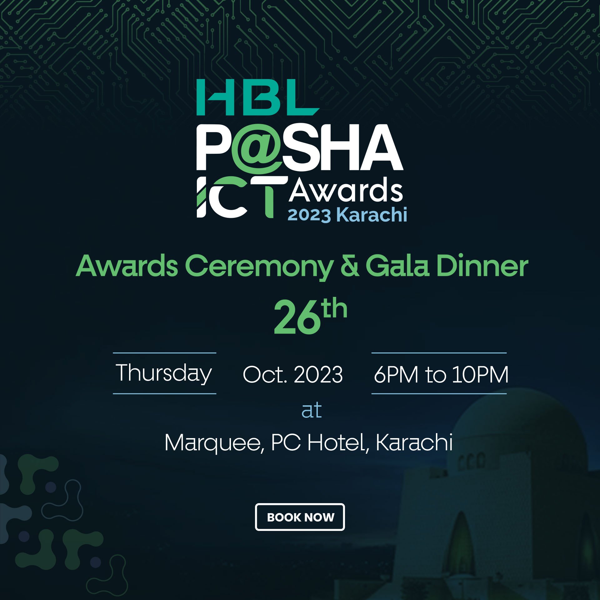 HBL P@SHA ICT Awards 2023 - Awards Night & Gala Dinner