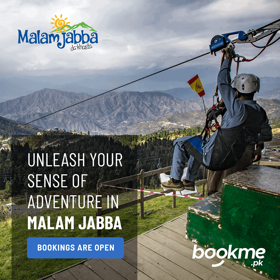 Malam Jabba Chair Lift, Zipline