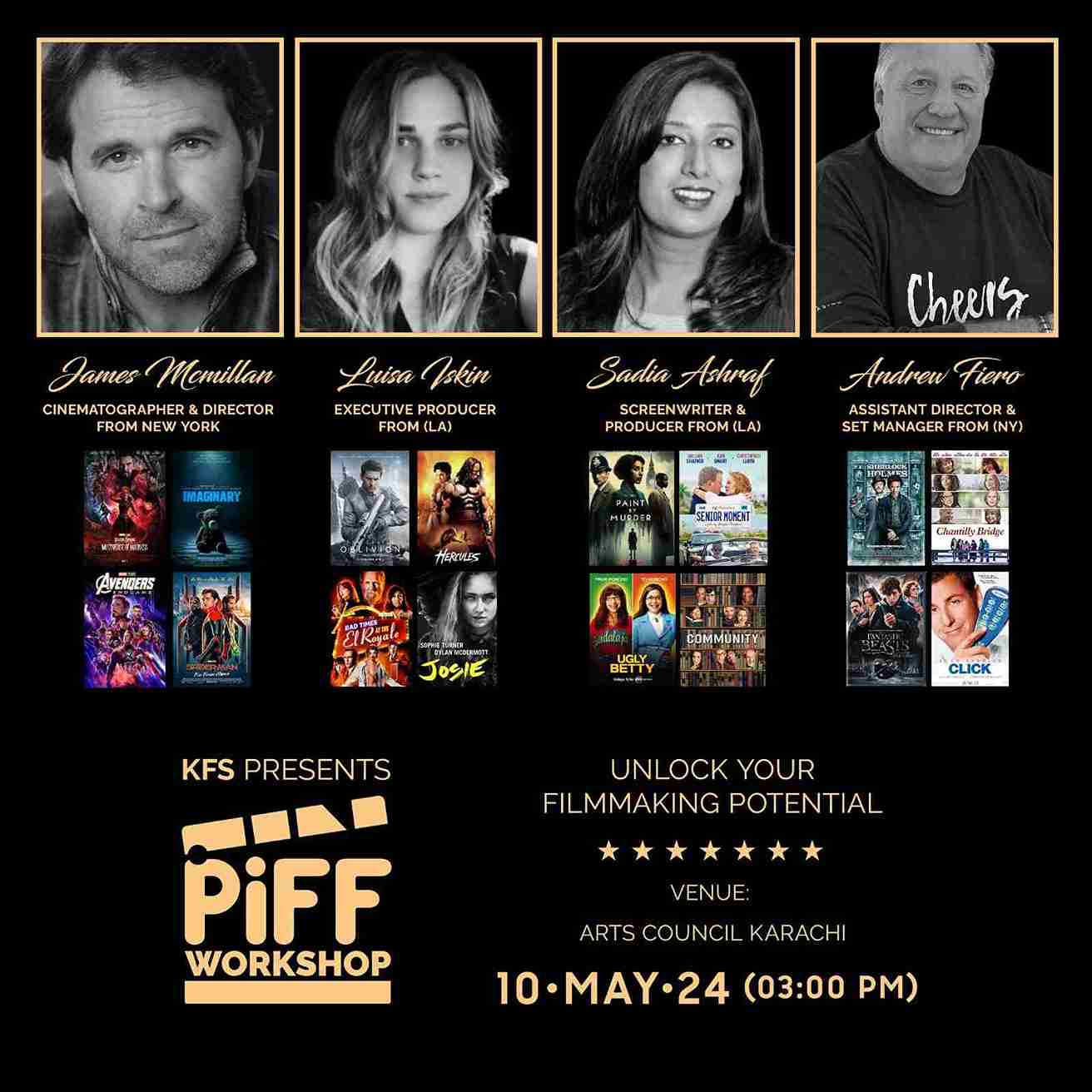 PIFF Workshop Karachi