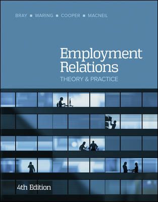 Employment Relations: theory and practice, 4th Edition Employment Relations: theory and practice, 4th Edition