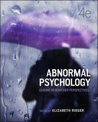 Abnormal Psychology, 4th Edition Abnormal Psychology, 4th Edition