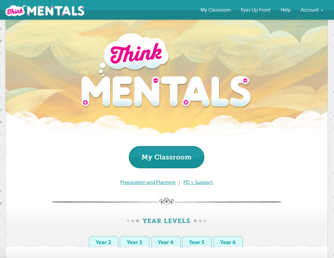 Think Mentals Digital Classroom (Years 2 – 6) Think Mentals Digital Classroom (Years 2 – 6)