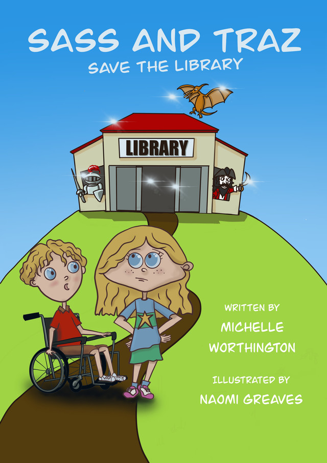 Sass and Traz Save The Libary Book 1 Sass and Traz Save The Libary Book 1