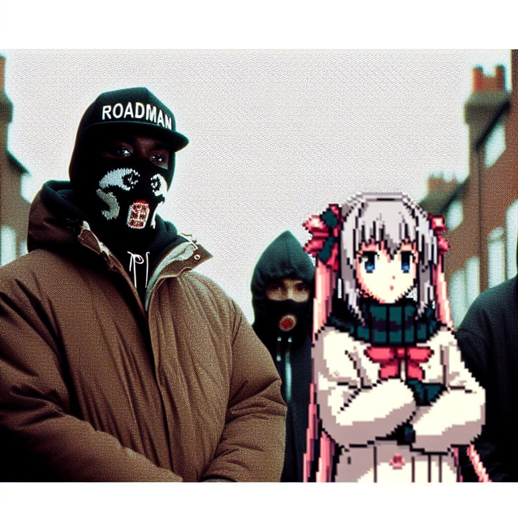 Anime Girl With Dog Wallpaper: Anime | Fanart