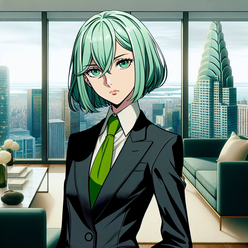 Anime Girl Urban Skyline Fanart anime-girl-urban-skyline-fanart