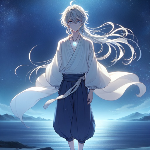 Anime Boy Night Sky Fanart anime-boy-night-sky-fanart