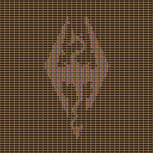 louis vuitton logo pixel art