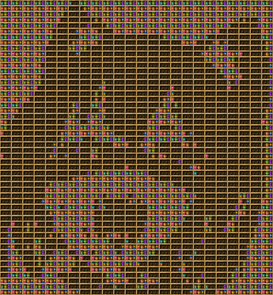 Ahegao O//w//O chiseled bookshelf pixel art