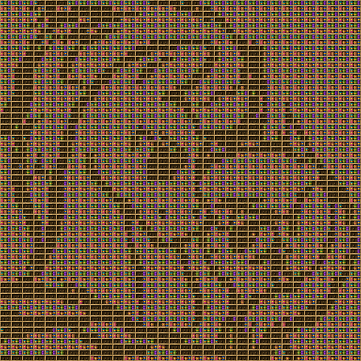 pony chiseled bookshelf pixel art.