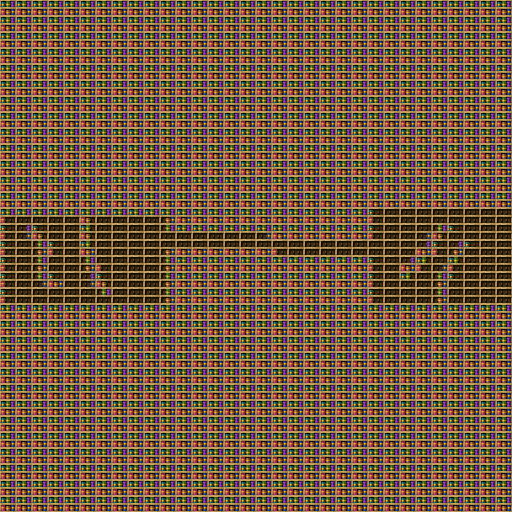 lentes en 24 bts chiseled bookshelf pixel art created using the Chiseled Bookshelf block in Minecraft, measuring 32 x 64 blocks, built with 5509 books and 1024 chiseled bookshelves.