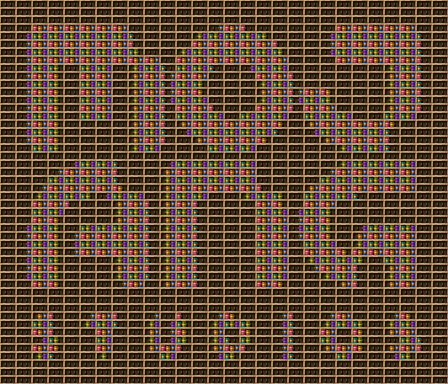 Mojang studios 2020 chiseled bookshelf pixel art created using the Chiseled Bookshelf block in Minecraft, measuring 28 x 55 blocks, built with 1524 books and 672 chiseled bookshelves.