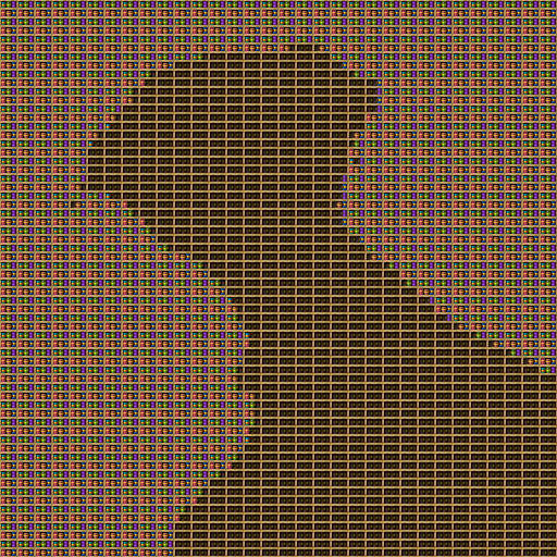     chiseled bookshelf pixel art.