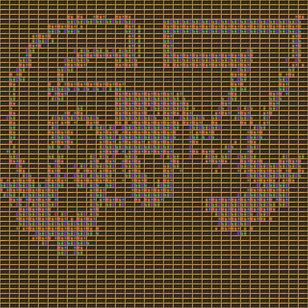              67 chiseled bookshelf pixel art.