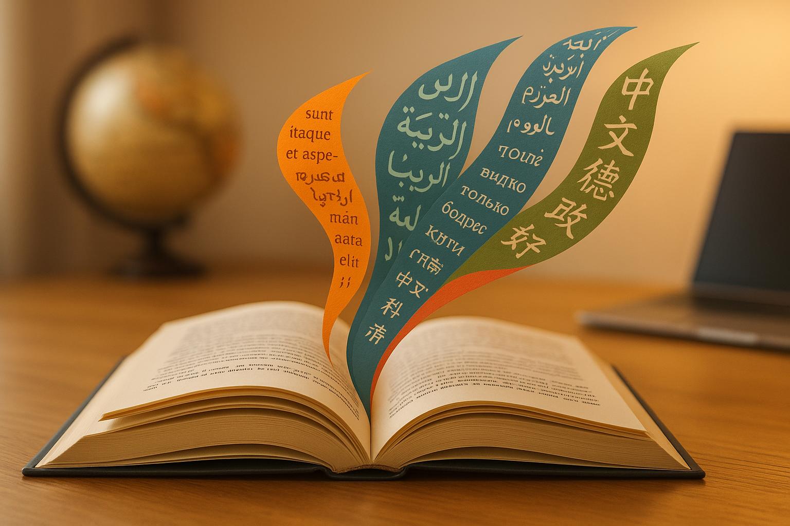 5 desafíos en la ampliación de la traducción de libros multilingües