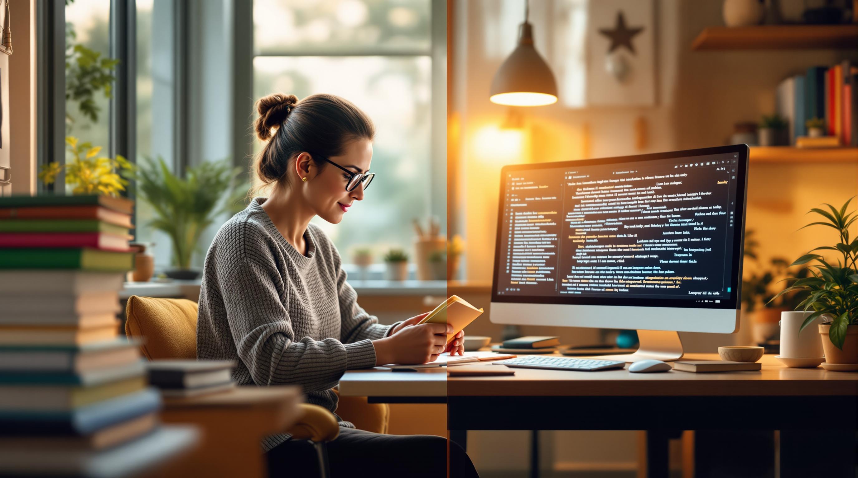 Traducción de libros por IA vs humana: Pros y contras