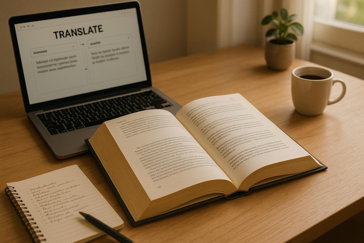 Liste de contrôle pour la traduction de livres dans la langue maternelle