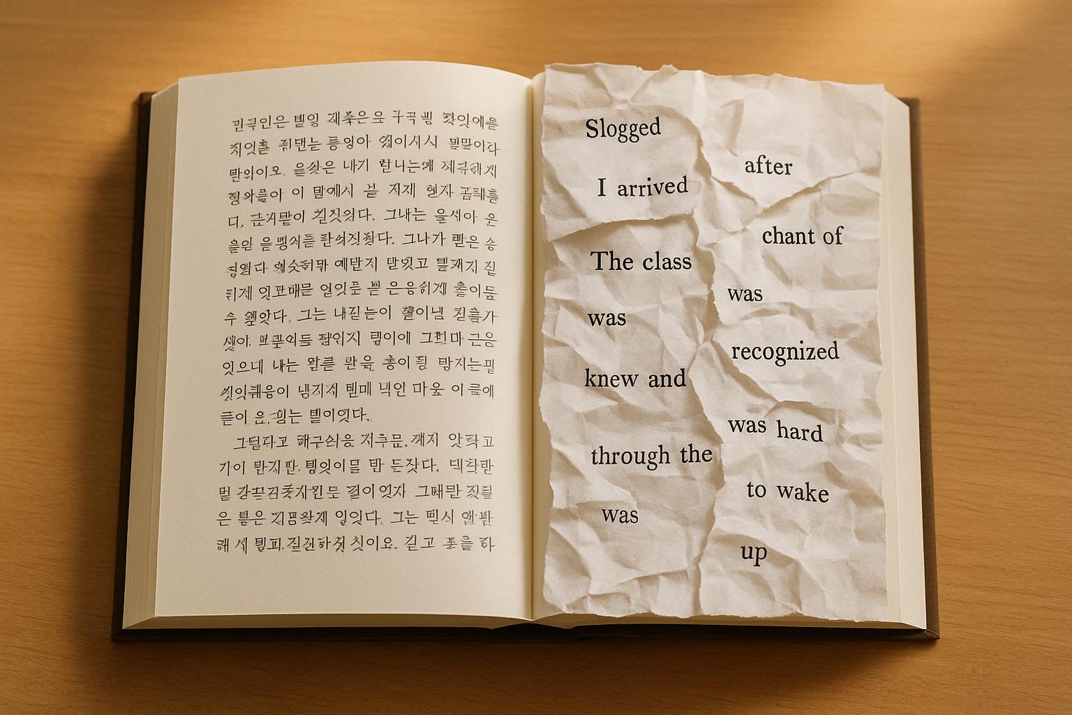 한국어에서 영어로 책 번역: Papago와 ChatGPT만으로는 충분하지 않은 이유