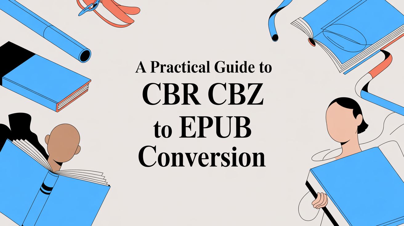 CBR CBZ에서 EPUB으로 변환하는 실용적 가이드