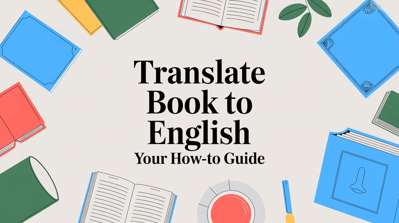 책을 영어로 번역하기 당신의 방법 가이드
