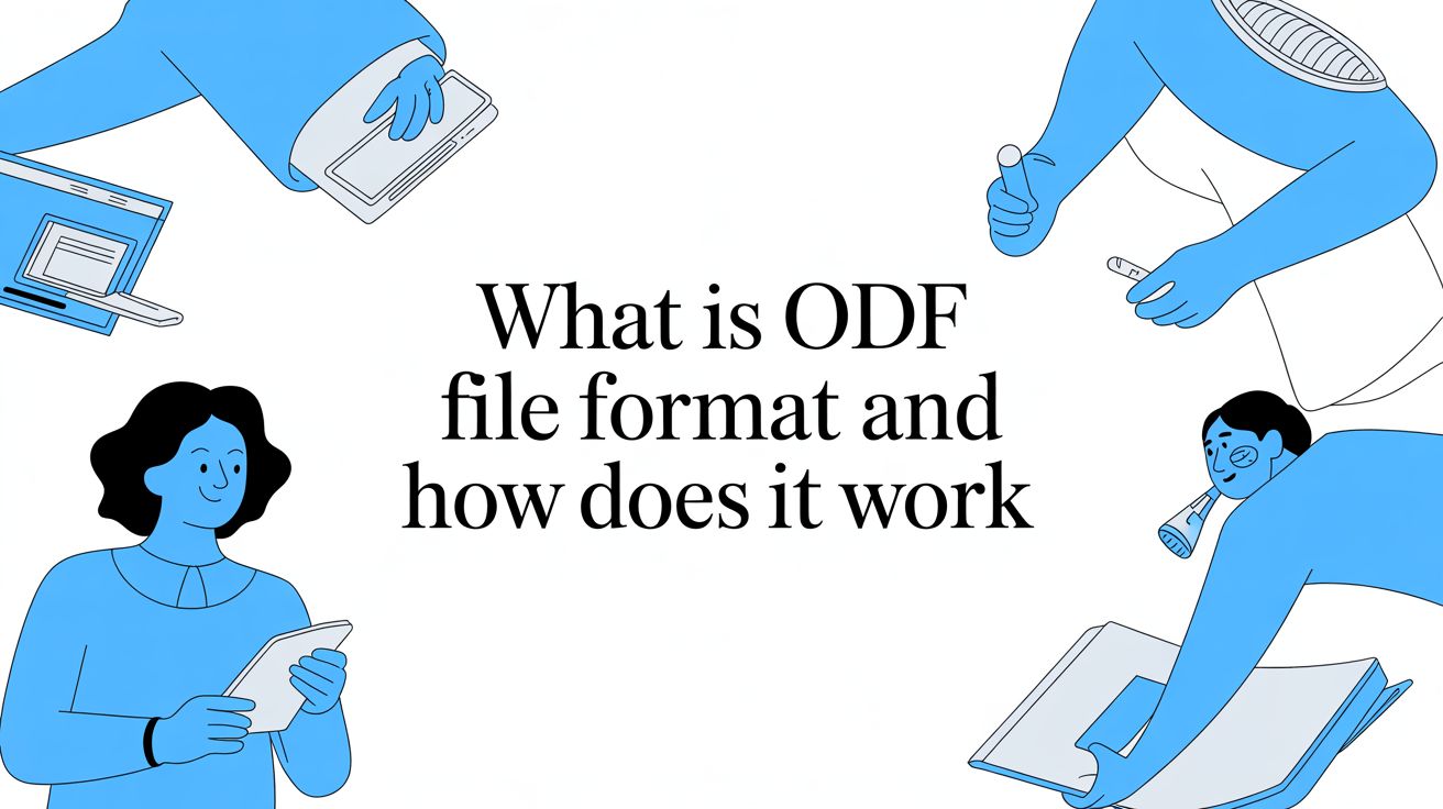 ODF 파일 형식이란 무엇이고 어떻게 작동하는가