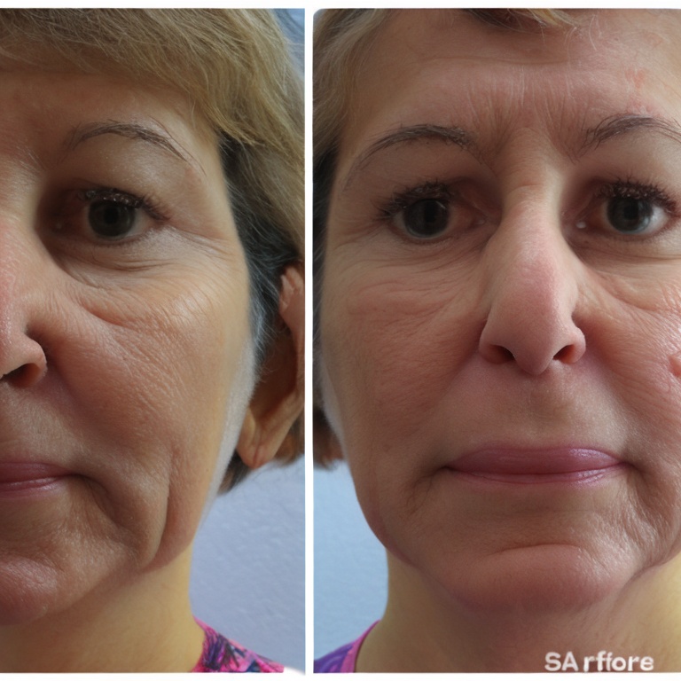 filler cheeks before and after