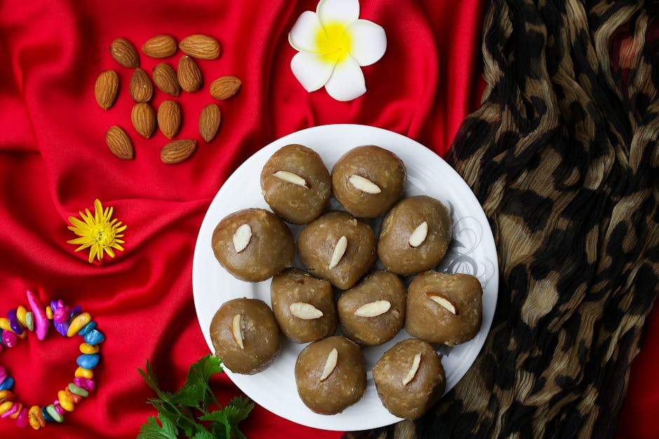 Pinni (Punjabi Winter Wheat and Ghee Energy Sweet)